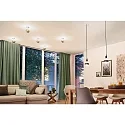 Paulmann Luminaire à suspension NEORDIC KETIL à 1 flamme E27 IP20, noir  gradable