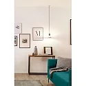Paulmann Luminaire à suspension NEORDIC KETIL à 1 flamme E27 IP20, noir  gradable