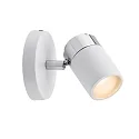 Paulmann Spot ZYLI à 1 flamme GU10 IP44, chrome, blanche gradable