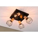 Paulmann Spot LANKA 4 flammes E14, noir  gradable