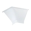 Connecteur d'angle DELTA lot de 2, coin intérieur, satin