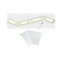 Paulmann Connecteur d'angle DELTA lot de 2, coin intérieur, satin
