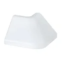 Connecteur d'angle DELTA lot de 2, coin extérieur, satin