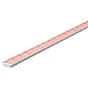 Paulmann Accessories Recessed profile with diffuser, 100cm, anodized / satin aluminum