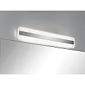Paulmann LED Mirror luminaire LUKIDA LED Bath luminaire, IP44, 9W, 230V, 600mm, chrome/white