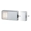 Paulmann Eclairage sous meuble SNAP LED avec capteur, argent  25lm 2700K 120° 120°