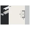 Paulmann MaxLED / Your LED Strip Base Alu Profile with diffuser, 100cm, alu anodized / cover satin