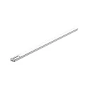 Paulmann MaxLED / Your LED Strip Base Alu Profile with diffuser, 200cm, alu anodized / cover satin