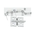 Paulmann MaxLED / Your LED Strip Duo Alu Profile set, 200cm, incl. side diffusers, alu anodized