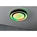 Paulmann Applique et plafonnier RAINBOW DYNAMIC petit, Tunable White, RGB IP20, noir , blanche gradable