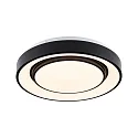 Paulmann Applique et plafonnier RAINBOW DYNAMIC petit, Tunable White, RGB IP20, noir , blanche gradable