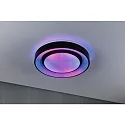 Paulmann Applique et plafonnier RAINBOW DYNAMIC petit, Tunable White, RGB IP20, noir , blanche gradable
