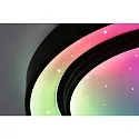 Applique et plafonnier RAINBOW DYNAMIC grand, Tunable White, RGB IP20, noir , blanche gradable