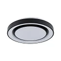 Applique et plafonnier RAINBOW DYNAMIC grand, Tunable White, RGB IP20, noir , blanche gradable