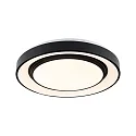 Applique et plafonnier RAINBOW DYNAMIC grand, Tunable White, RGB IP20, noir , blanche gradable