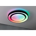 Applique et plafonnier RAINBOW DYNAMIC grand, Tunable White, RGB IP20, noir , blanche gradable