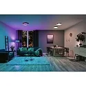 Applique et plafonnier RAINBOW DYNAMIC grand, Tunable White, RGB IP20, noir , blanche gradable