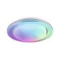 Applique et plafonnier RAINBOW DYNAMIC petit, Tunable White, RGB IP20, chrome, blanche gradable