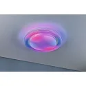 Paulmann Applique et plafonnier RAINBOW DYNAMIC petit, Tunable White, RGB IP20, chrome, blanche gradable
