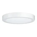 Paulmann Applique et plafonnier LUNAR LED rond, médium, commutable, blanc mat 