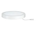 Paulmann Applique et plafonnier LUNAR LED rond, médium, commutable, blanc mat 