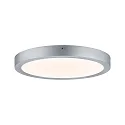 Applique et plafonnier LUNAR LED grand, rond, commutable, chromé mat gradable