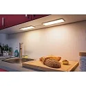 Eclairage sous meuble ACE LED avec interrupteur, lot de 1, satin, blanche gradable 7,5W 2.700K CRI >80