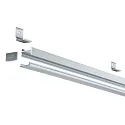 Paulmann Square Profile with diffuser, anodized aluminum