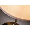 Paulmann Lampe de table TESSA avec interrupteur, avec abat-jour E14, crème, fer brossé gradable