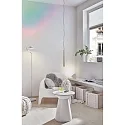 Paulmann LED Pendant luminaire Gutta brushed aluminum