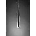 Paulmann LED Pendant luminaire Gutta brushed aluminum