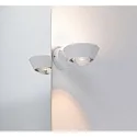 Paulmann Paulmann Wall luminaire Sabik IP44 LED dimmable 13W, white matt