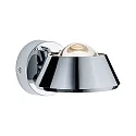 Paulmann Luminaire mural SABIK LED haut bas, avec optique de lentille IP44, chrome gradable
