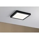 Paulmann LED Panel ABIA, square, 30x30cm, IP20, 230V, 22W 2700K 2200lm, black matt