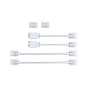 1-phase straight connector MAXLED FULL LINE COB set of 2, white