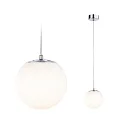 Luminaire à suspension GOVE IP44, chrome 