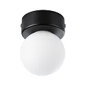 Paulmann wall and ceiling luminaire GOVE G9 IP44, mat, black 
