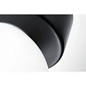 Paulmann wall and ceiling luminaire GOVE G9 IP44, mat, black 