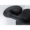Paulmann wall luminaire GOVE IP44, black 