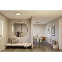 Paulmann bath luminaire TEGA CCT Switch, switchable IP44, wood, mat 