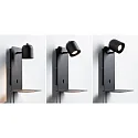 Paulmann reading lamp MALENA with USB connection GU10 IP20, black 