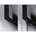 Paulmann reading lamp HALINA LED with USB connection IP20, black 
