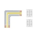 Angle de bande LED MAXLED 500 EDGE FULL-LINE COB, argent