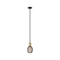 Luminaire à suspension RAVI IP44 réglable E27 IP44, or, noir
