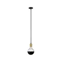 Luminaire à suspension RAVI IP44 réglable E27 IP44, or, noir