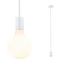 Paulmann Luminaire à suspension RAVI IP44 réglable E27 IP44, blanche