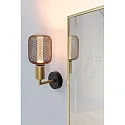 Paulmann Luminaire mural RAVI IP44 rigide E27 IP44, or, noir