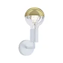 Paulmann Luminaire mural RAVI IP44 rigide E27 IP44, blanche