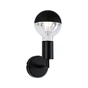 Paulmann Luminaire mural RAVI IP44 rigide E27 IP44, noir