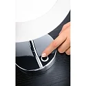 Paulmann mirror with lighting MASUA IP44 - 3X ZOOM 3-fold, round, CCT Switch, with plug, adjustable IP44 / IP20, chrome 
